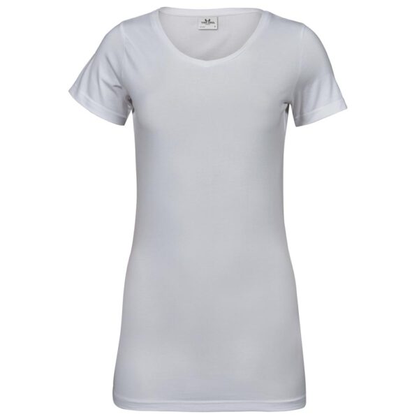 Women's Fashion Stretch Tee Extra Length