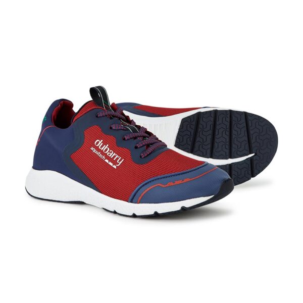 Palma Lightweight Laced Trainer - Red