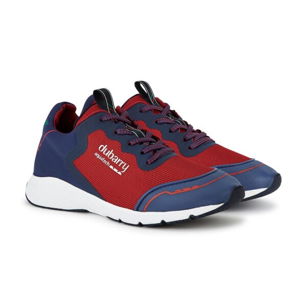 Palma Lightweight Laced Trainer - Red