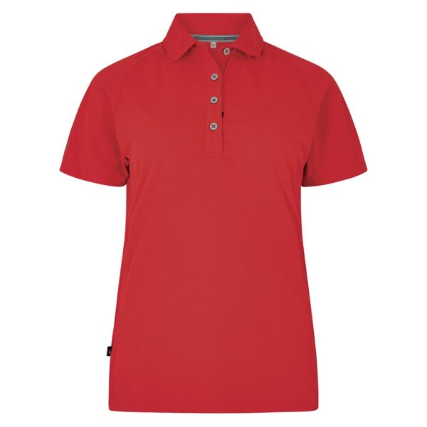 Riviera Women's Technical Polo - Red